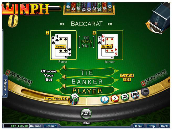 SOME THINGS ABOUT PLAYING BACCARAT ONLINE AT WINPH