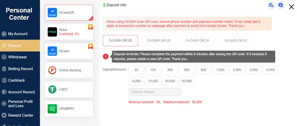 Select Payment Method